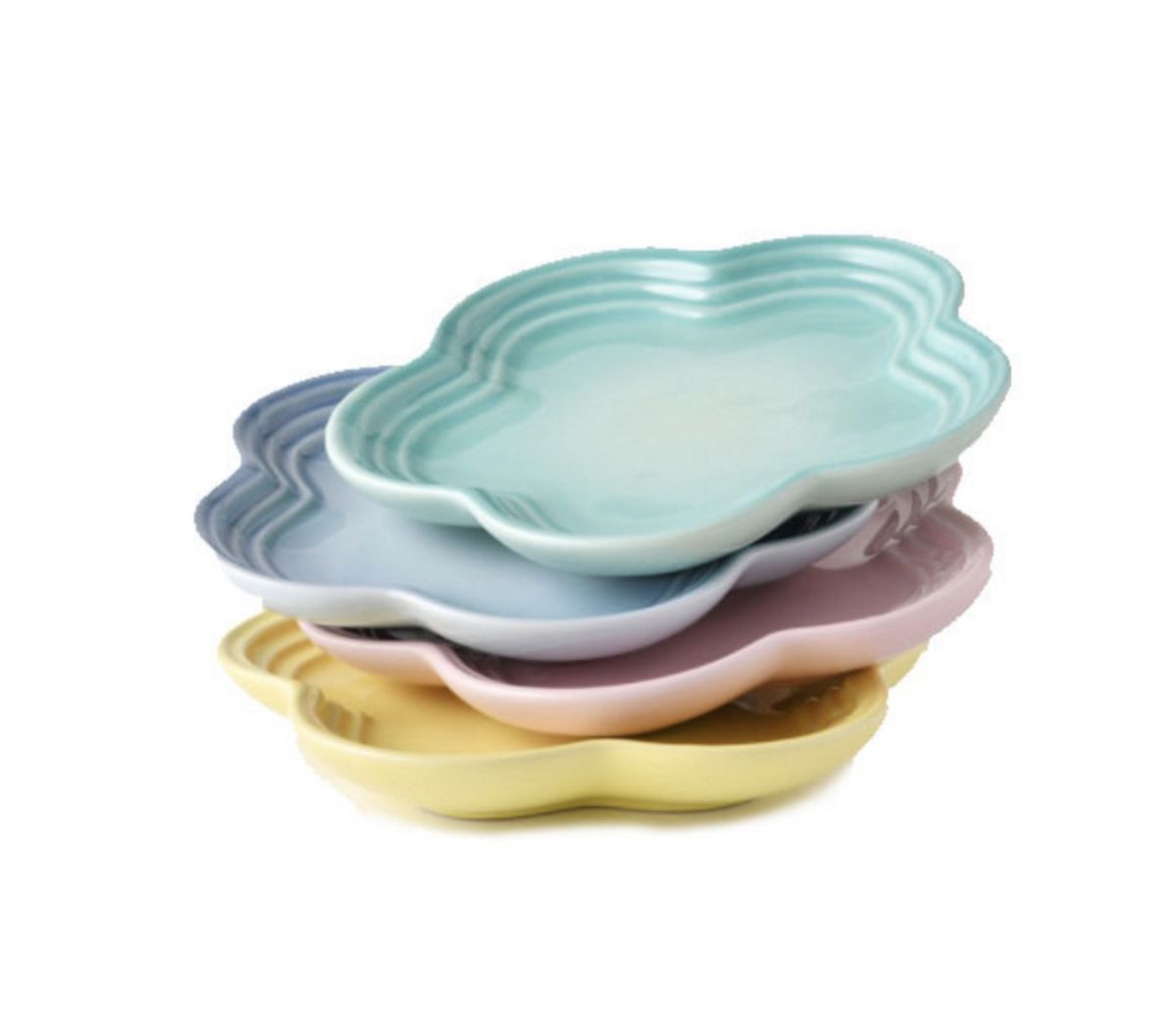 소르베 플라워 접시