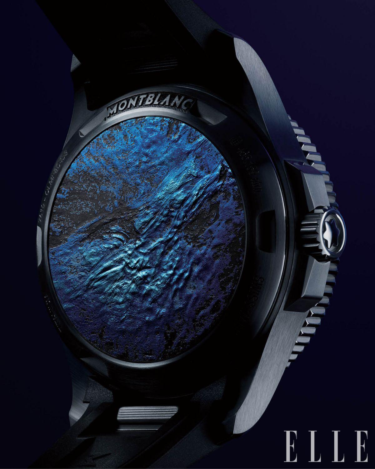 몽블랑 아이스드 씨 제로 옥시전 딥 4810