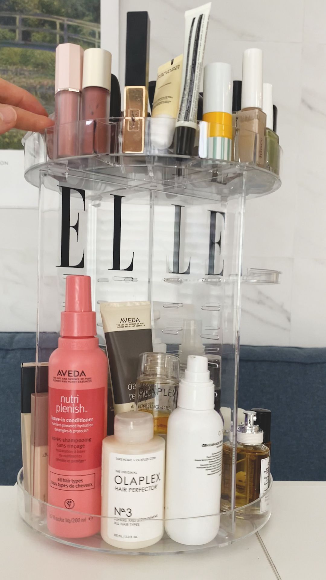 러쉬 박민지의 화장대