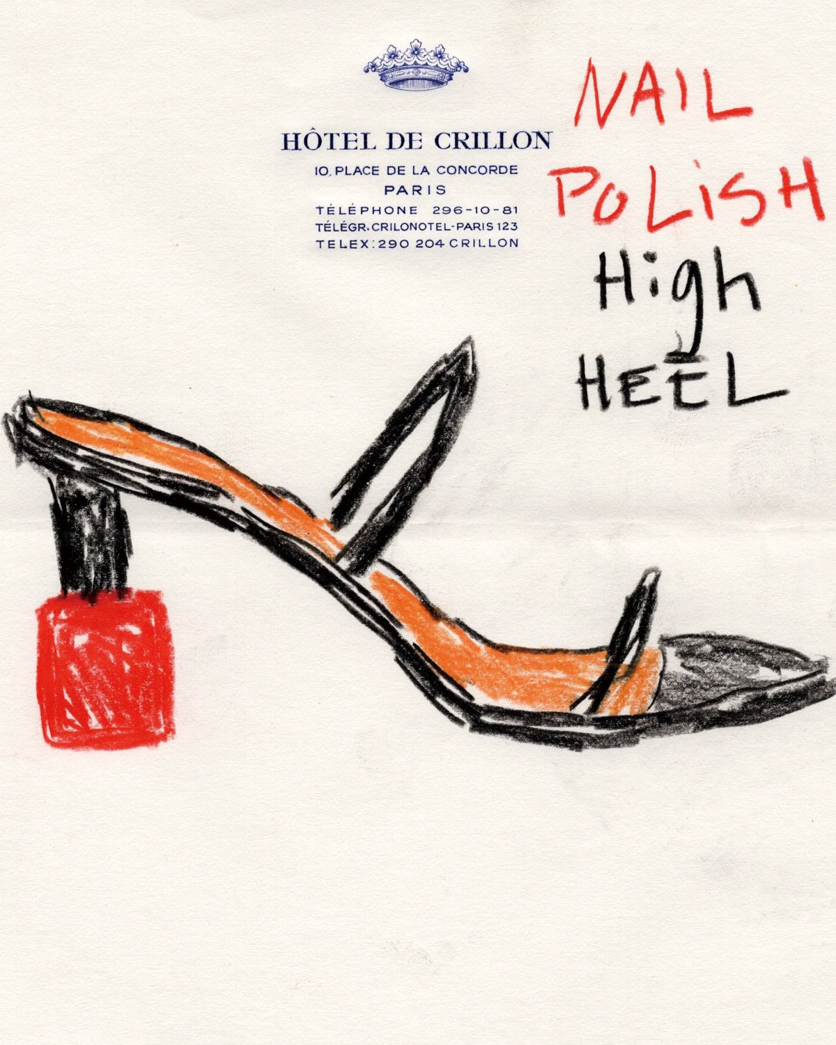 ‘Loewe Nail Polish High Heels’(2023)