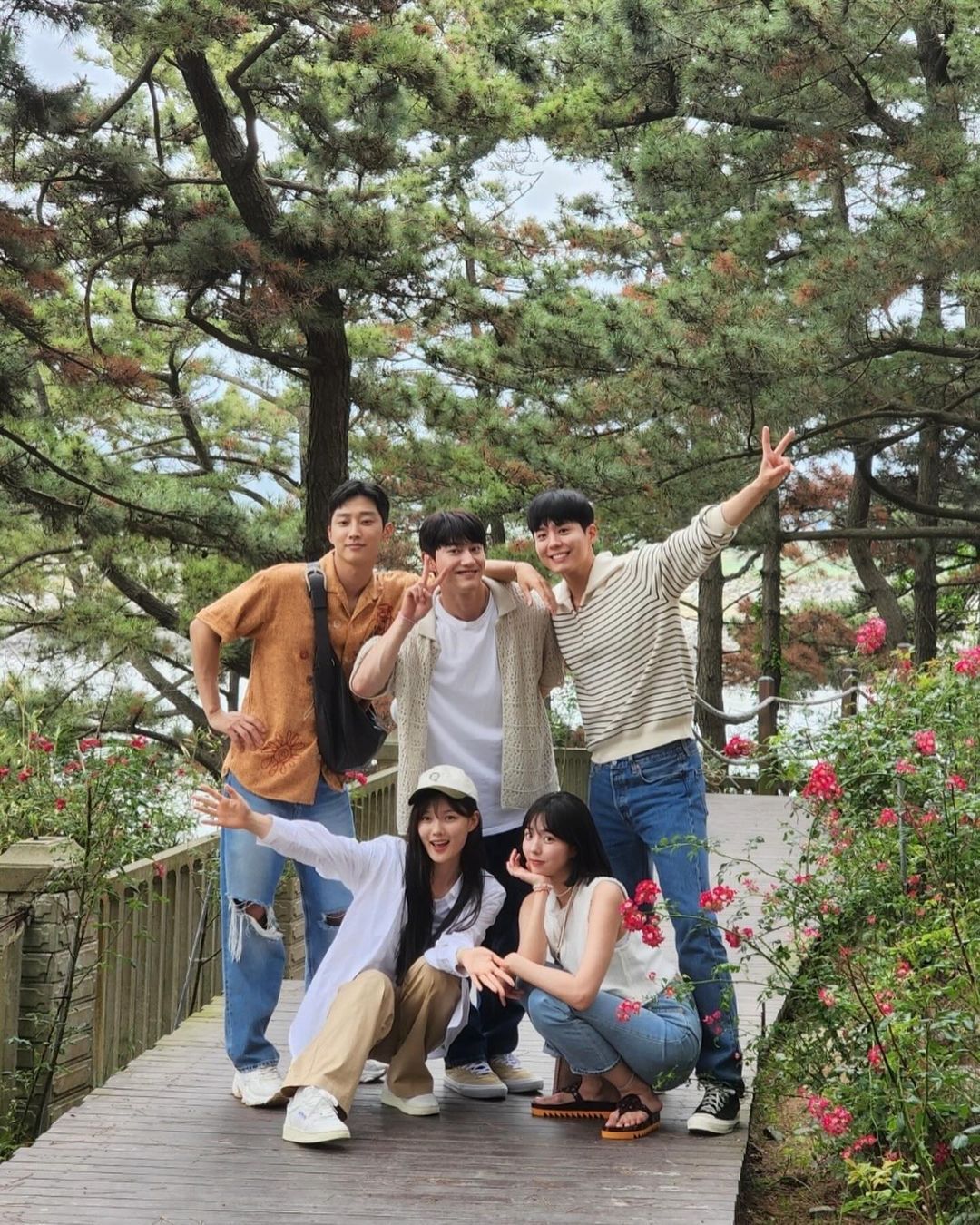 박보검이 올린 인증샷 