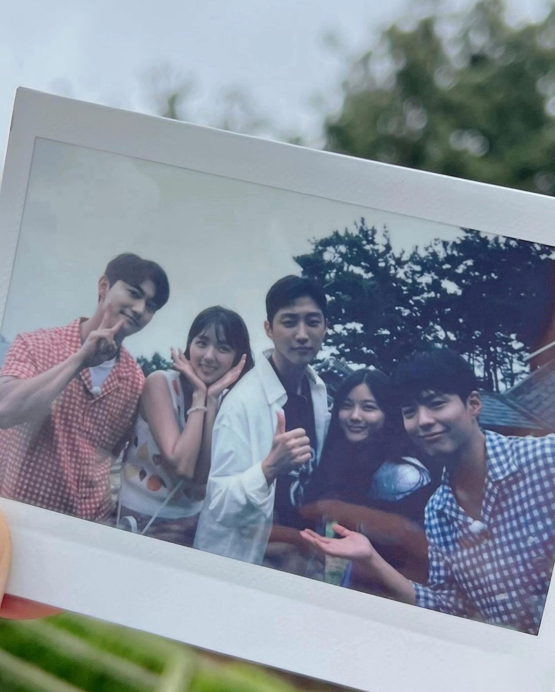 박보검이 올린 인증샷 