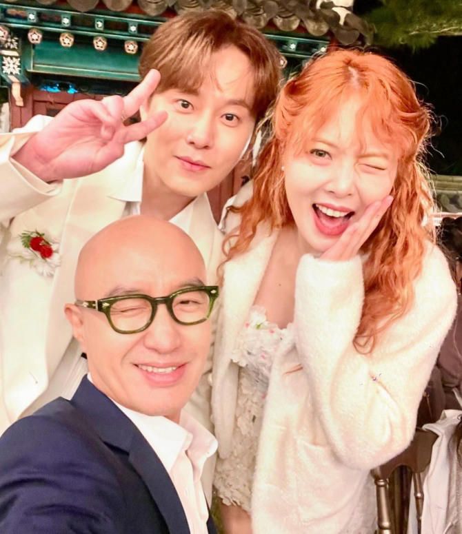 현아, 용준형 결혼식 현장 