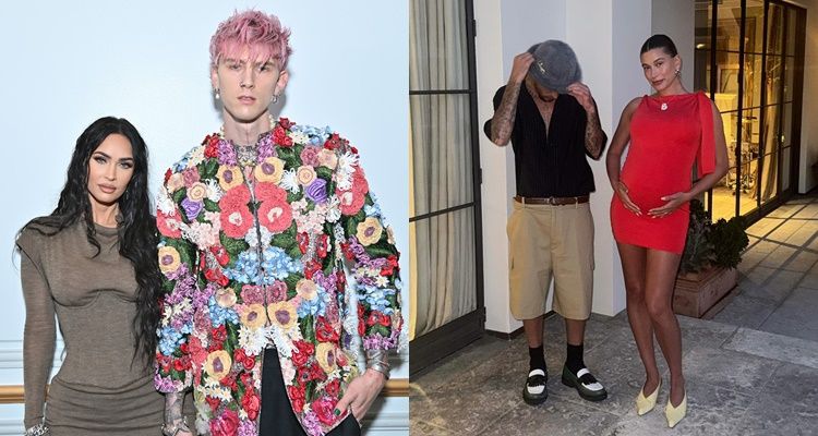 메간 폭스와 머신 건 켈리, 저스틴-헤일리 부부 