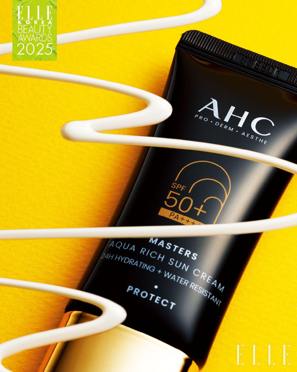 마스터즈 아쿠아리치 선크림, 30mlx2 2만4천원, AHC.