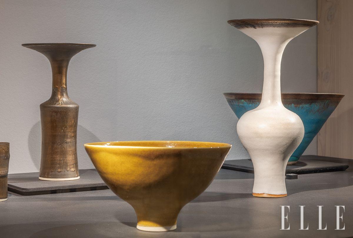 핀란드의 ‘클레이 뮤지엄 오브 세라믹 아트’에서 열린 전시 <Lucie Rie: The Adventure of Pottery>.