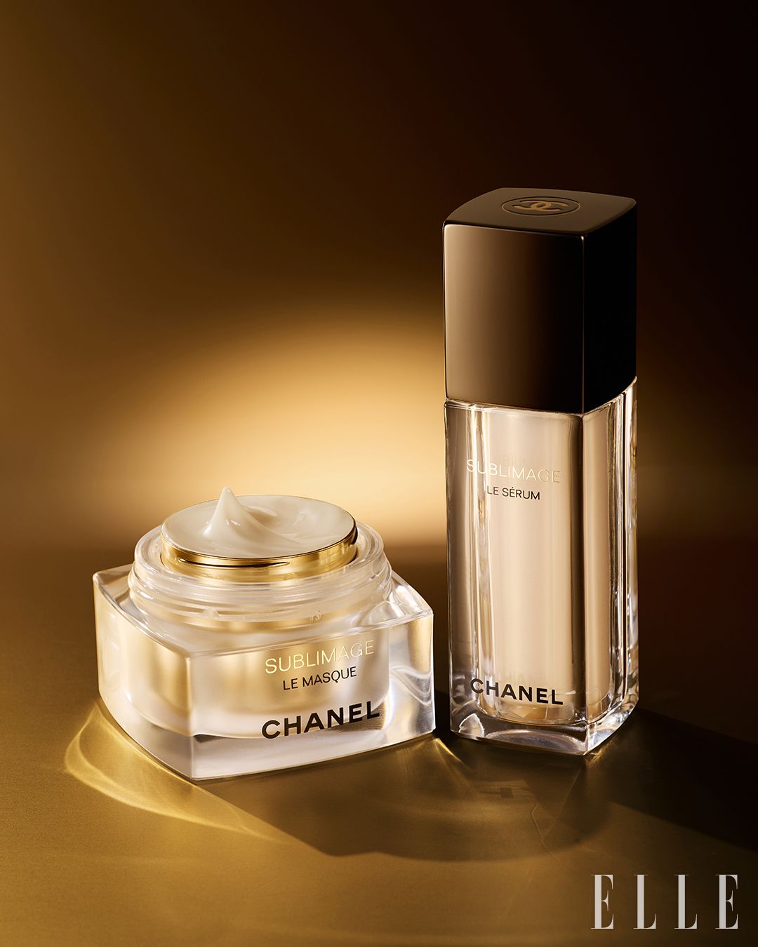 Chanel 수블리마지 르 마스크, 수블리마지 르 세럼. 