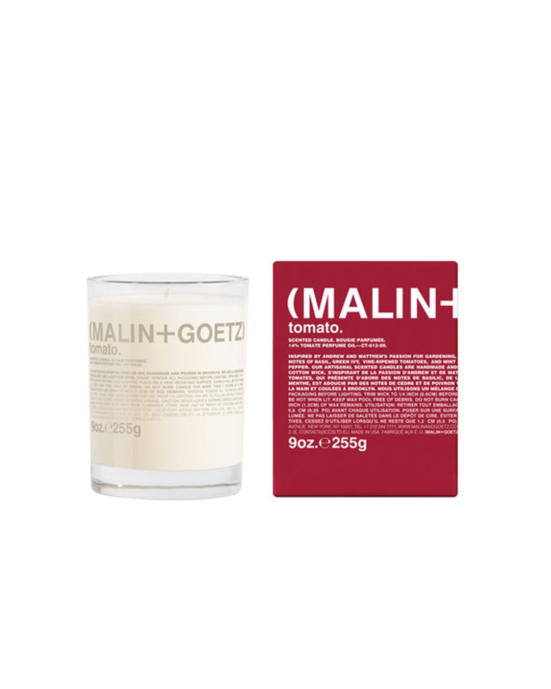 토마토 캔들, 9만6천원, Malin+Goetz.