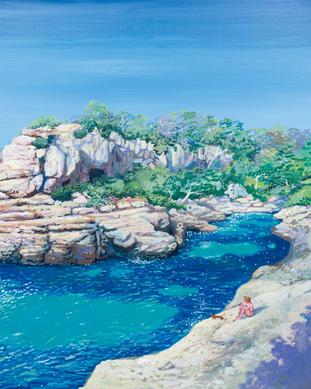  ‘에메랄드빛의 바다’(2024).