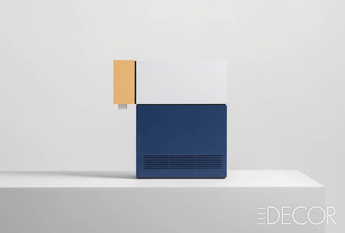 현대렌탈케어의 생활가전 브랜드 큐밍을 위해 디자인한 ‘딜라이트’ 정수기. 