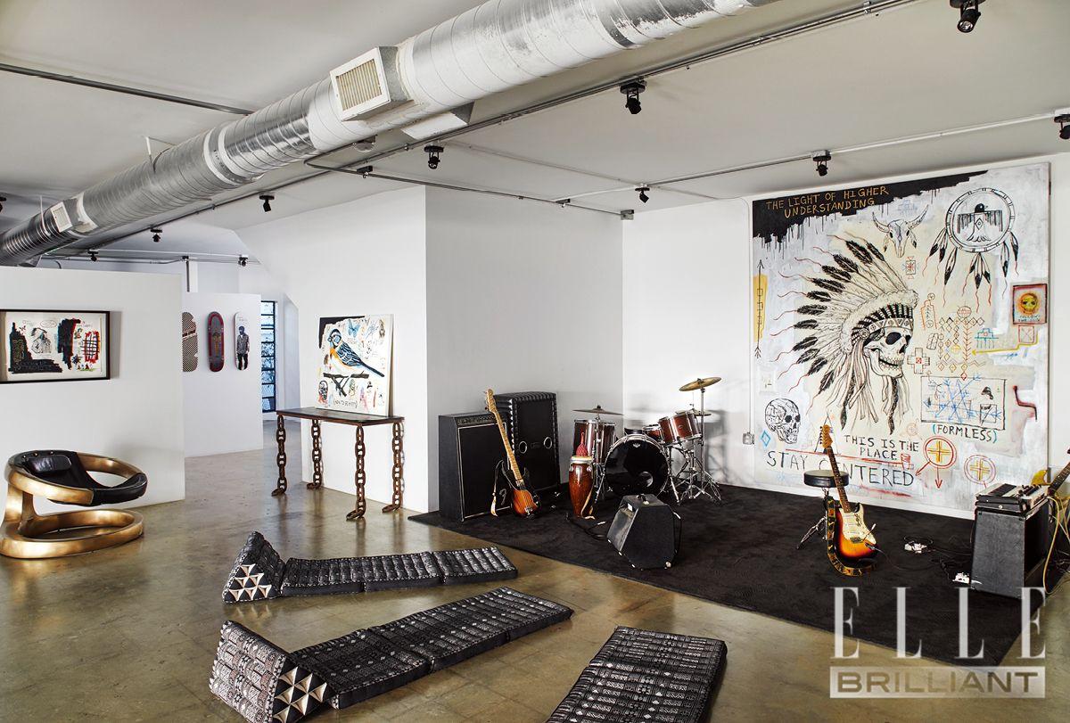 오피스와 스튜디오 공간. 