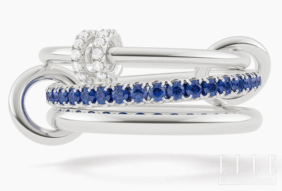 게이지 밴드와 커넥터가 특징인 ‘라네스 블루’ 링.