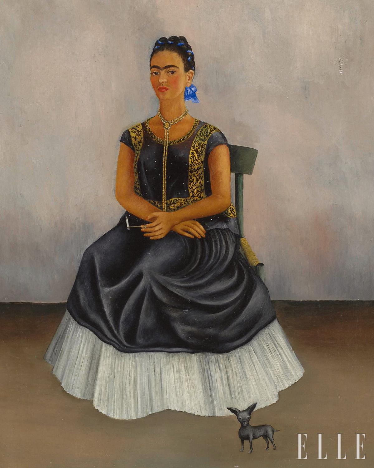 Frida Kahlo, ‘Itzcuintli Dog with Me’(1938).