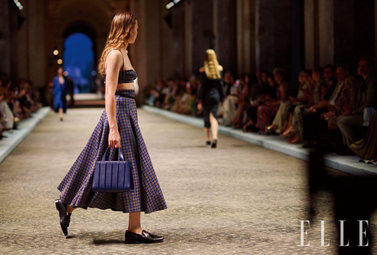 막스마라 2026 리조트 컬렉션 쇼 런웨이. 