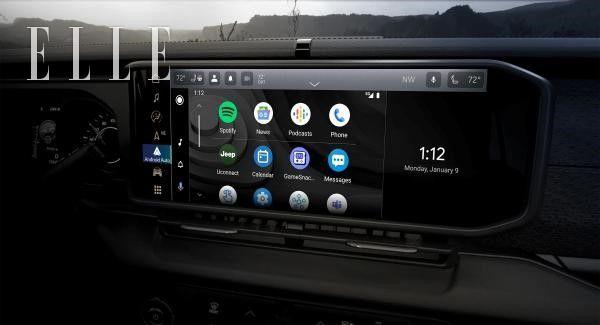 12.3인치 터치 스크린 및 유커넥트 5 시스템