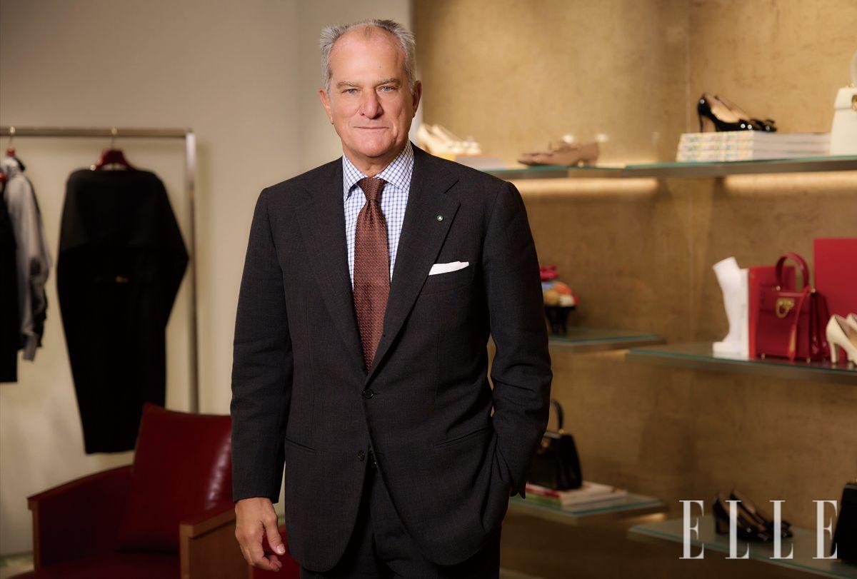 한국에 방문한 레오나르도 페라가모 회장.