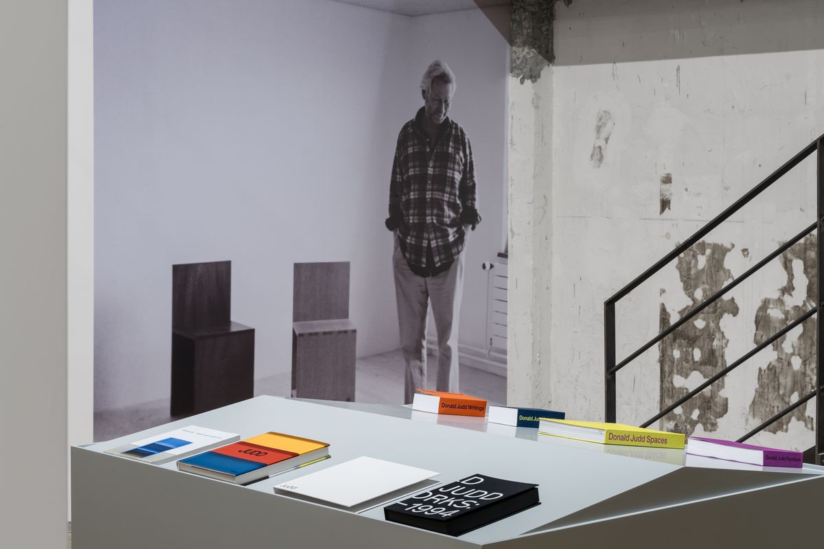 Installation view Donald Judd: Furniture, November 27, 2025 – April 26, 2026, Hyundai Card Storage, Seoul, Korea. Donald Judd Art © Judd Foundation/ SACK, Korea.