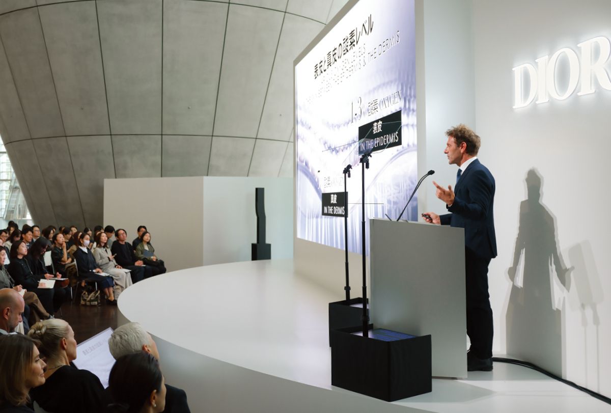 디올 캡춰 스킨케어 서밋 현장 포토. 