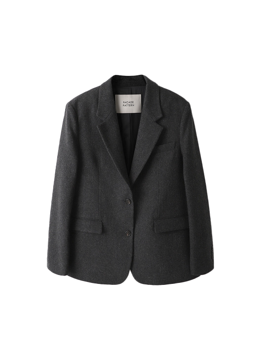 캐시미어 블레이저 코트