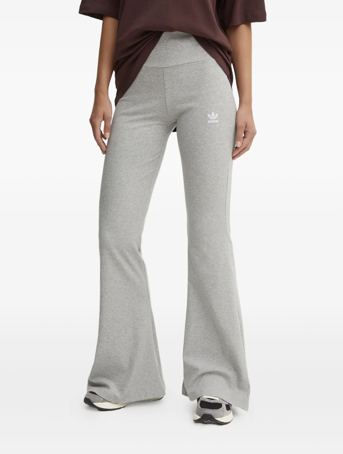 골지 플레어 스포츠 트랙팬츠