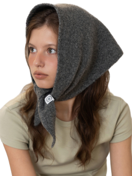 울 블랜드 트라이앵글 쁘띠 머플러