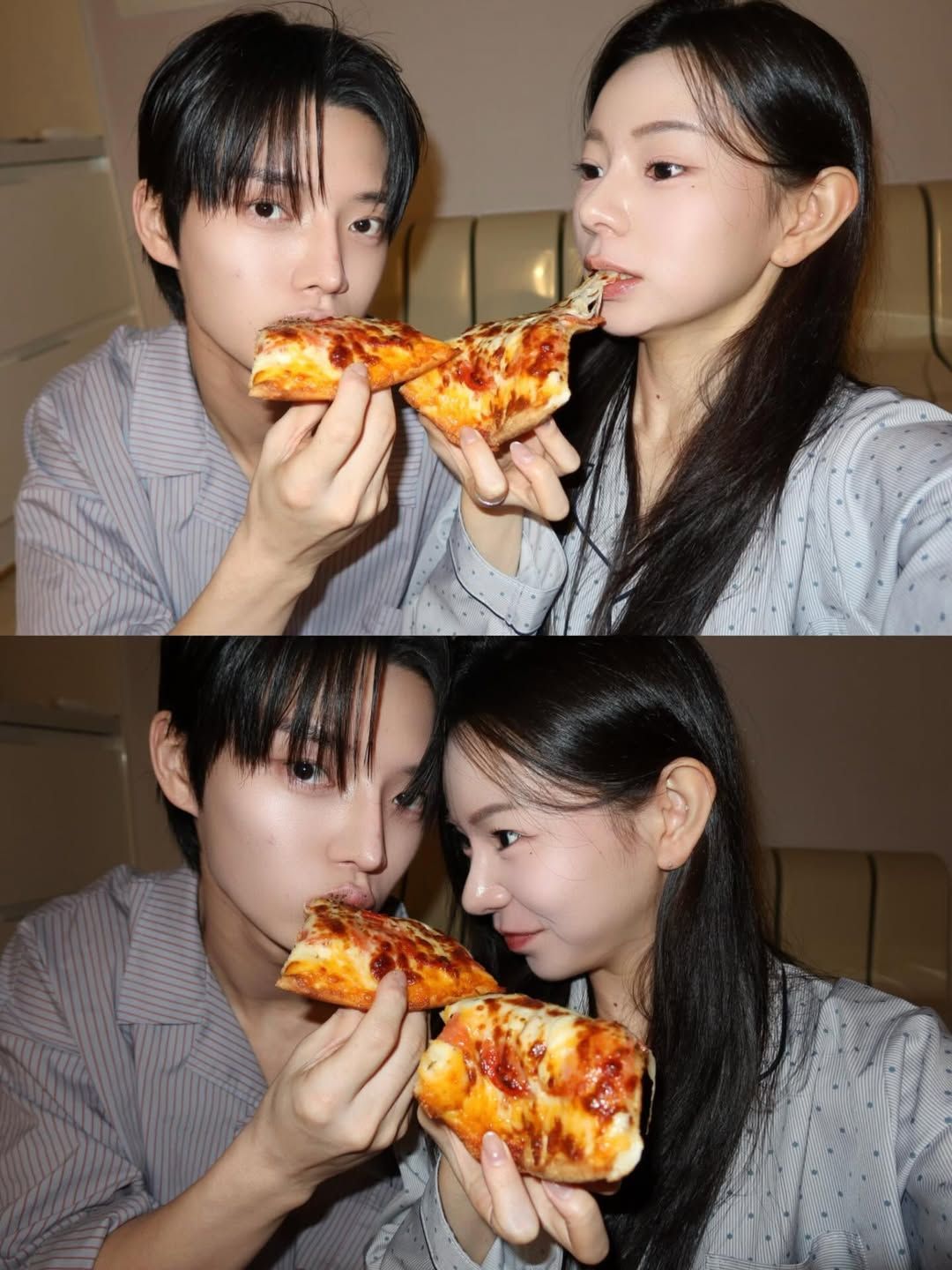 홍지연과 김우진 