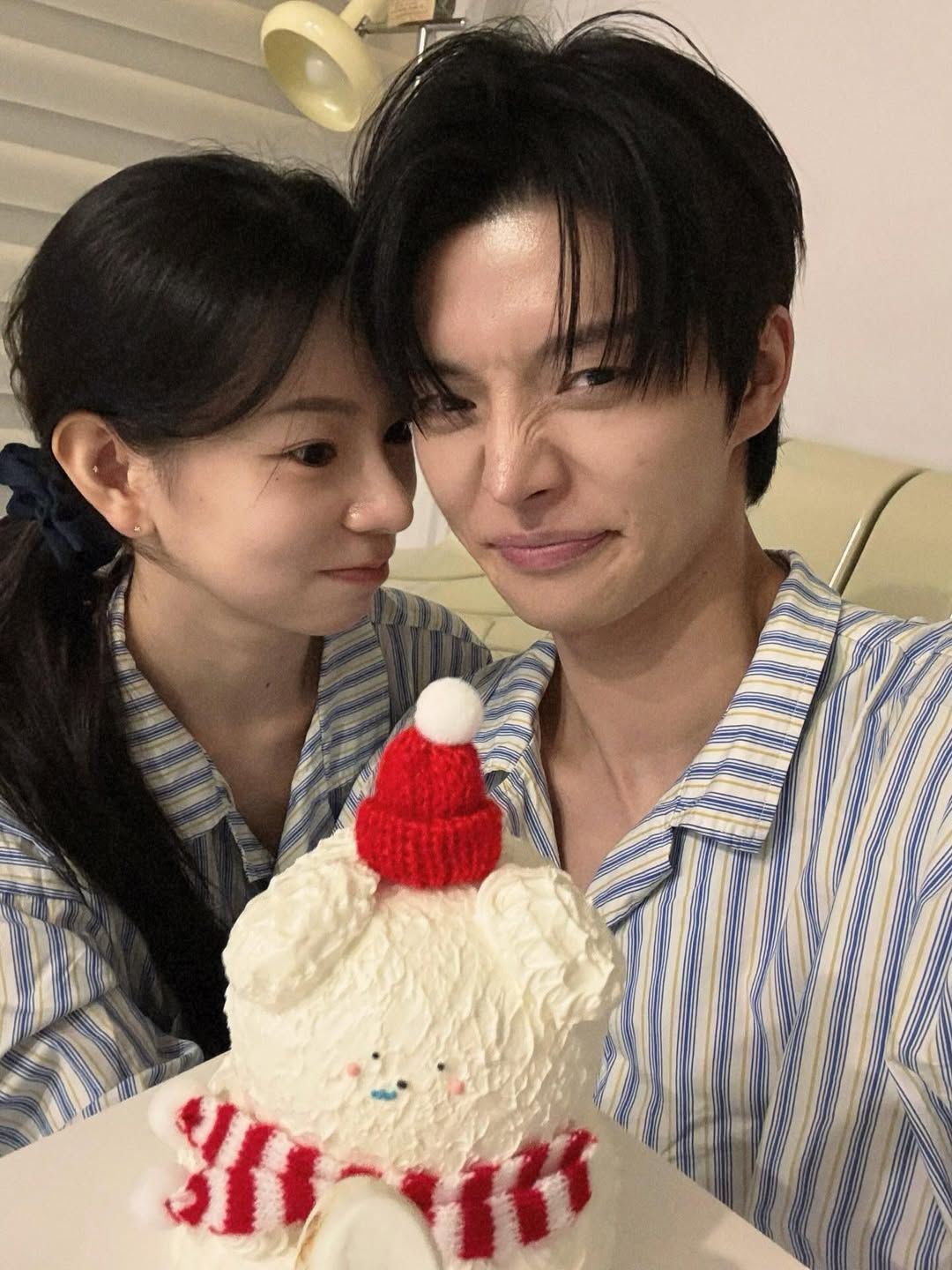 홍지연과 김우진 