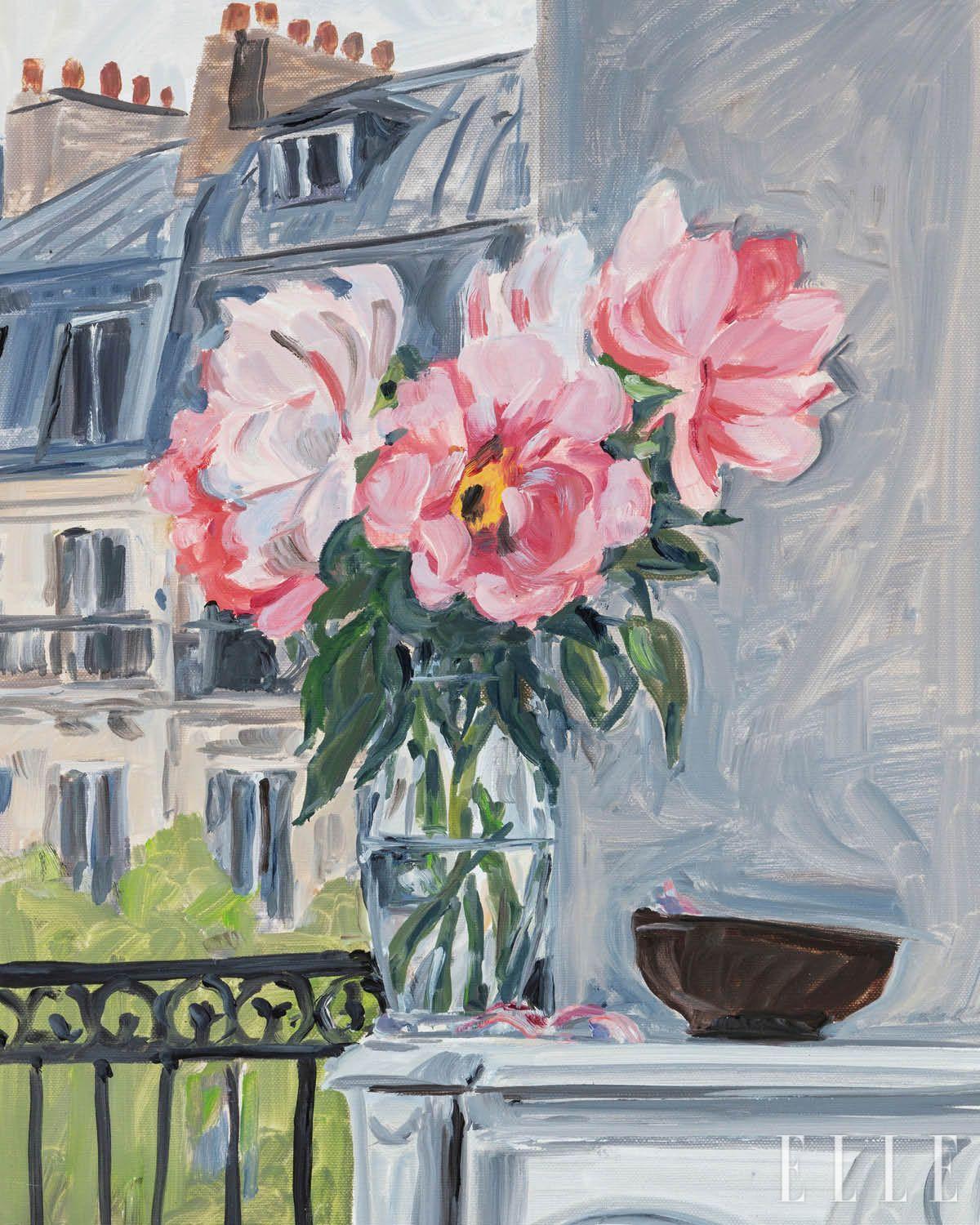 Jean-Philippe Delhomme, ‘Peonies’(2020).