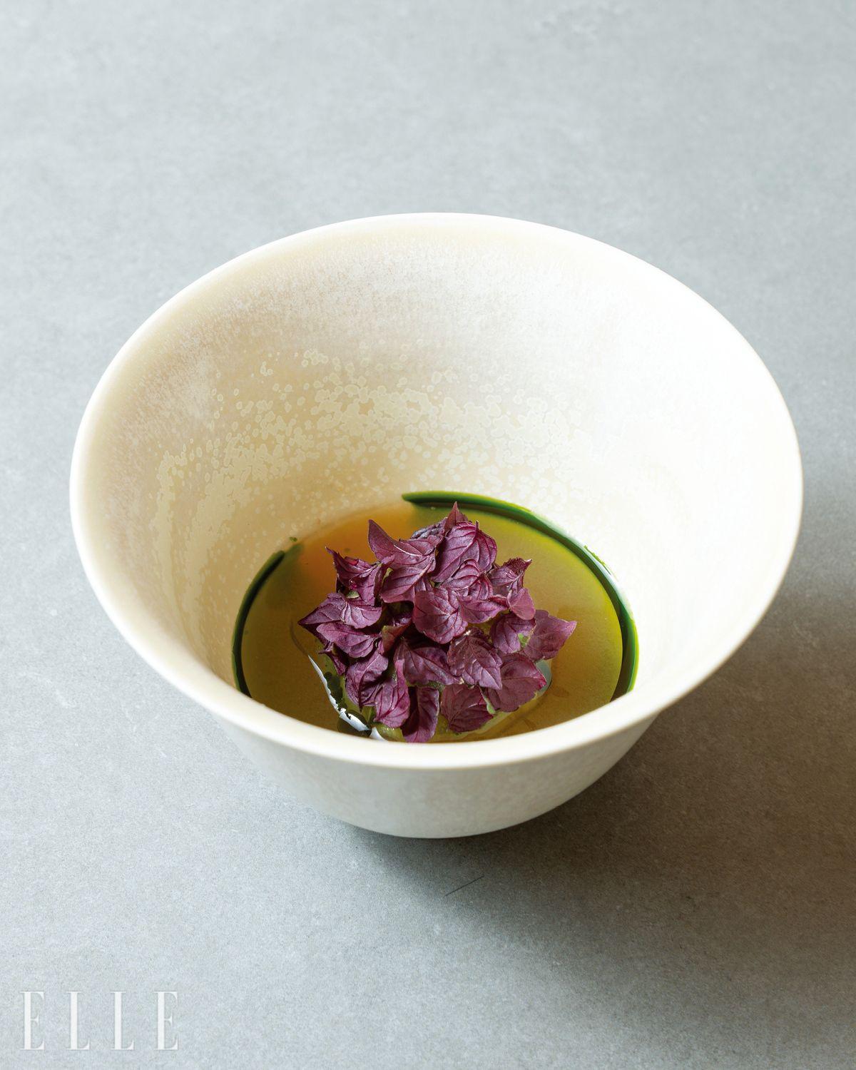 오징어와 사과.