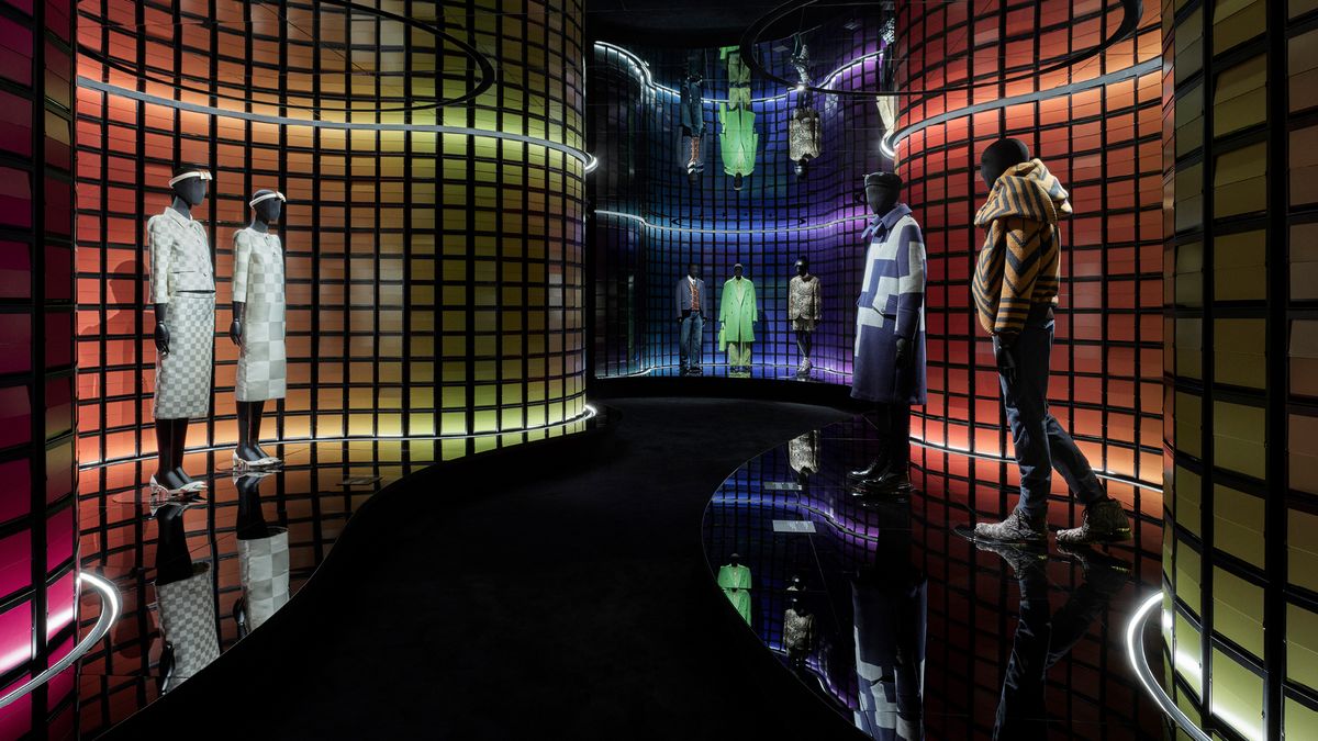 루이 비통 컬렉션의 진화를 한 눈에 볼 수 있는 '패션(Fashion) 룸'