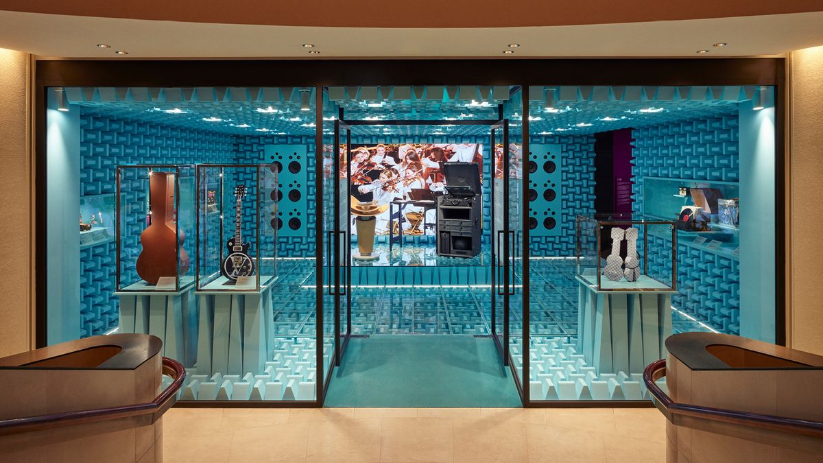 루이 비통과 음악이 빚어내는 창의성을 조명한 '음악(Music) 룸'