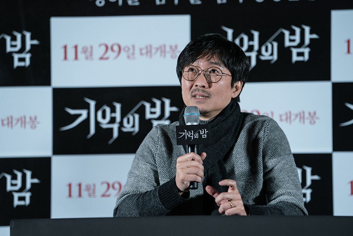 영화 <기억의 밤> 기자 간담회 현장 