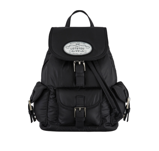 Nostalgia chubby Backpack Black