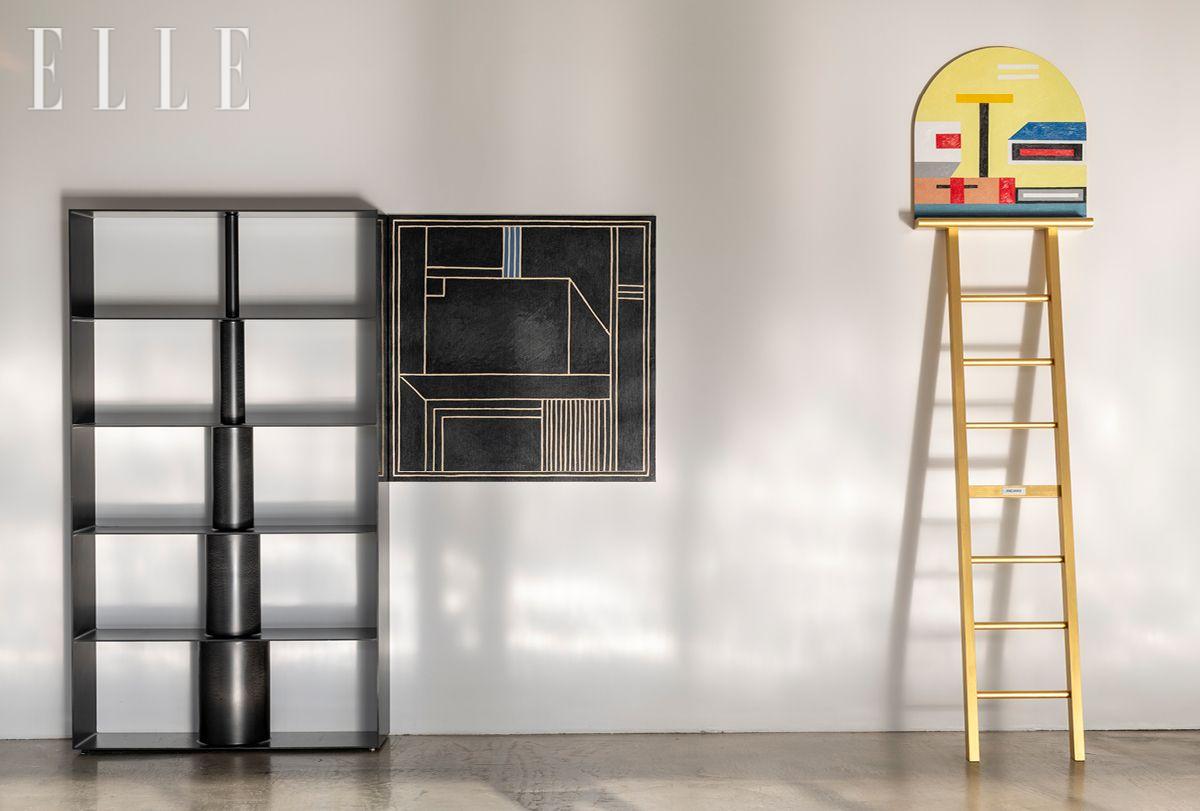 왼쪽부터 피에르 샤르팽의 ‘Pinocchio’(2013), 나탈리 뒤 파스키에의 ‘Sans titre’(2025), 피에르 샤르팽과 나탈리 뒤 파스키에의 공동 작업인 ‘Échelle PCNDP’(2025).