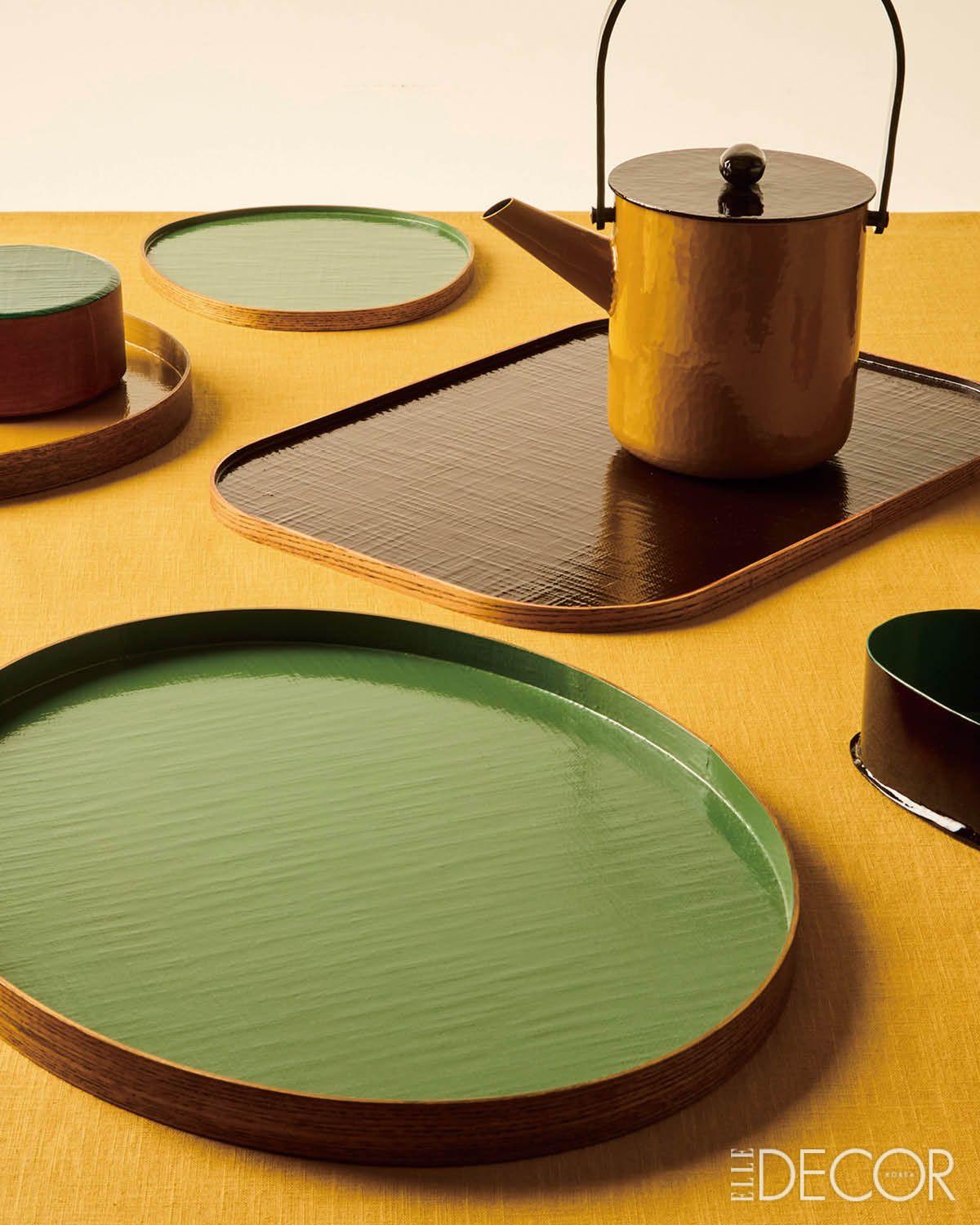 허명욱 작가의 옻칠 공예 작품. 