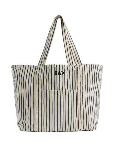 갭 로고 토트 백