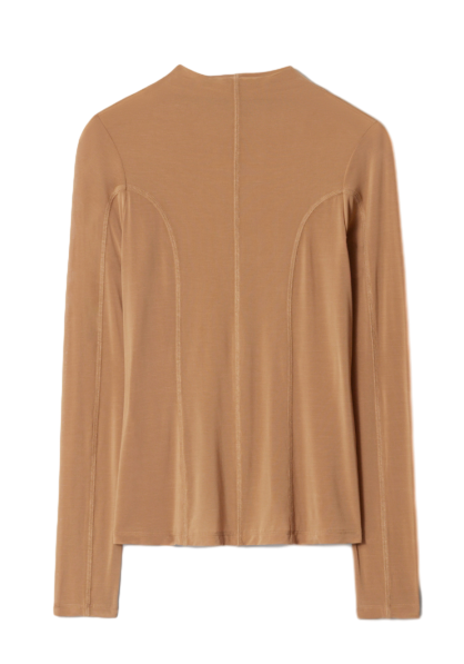 시어 모크 넥 탑