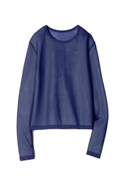 시어메쉬크루넥T(긴팔)