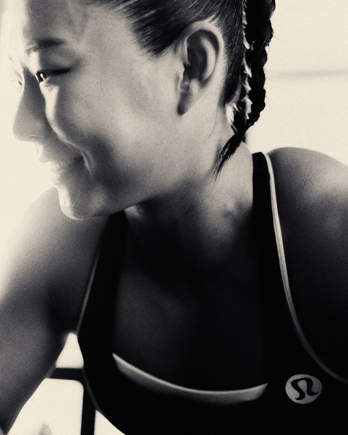 최승연 선수와 함께한 룰루레몬 캠페인 이미지