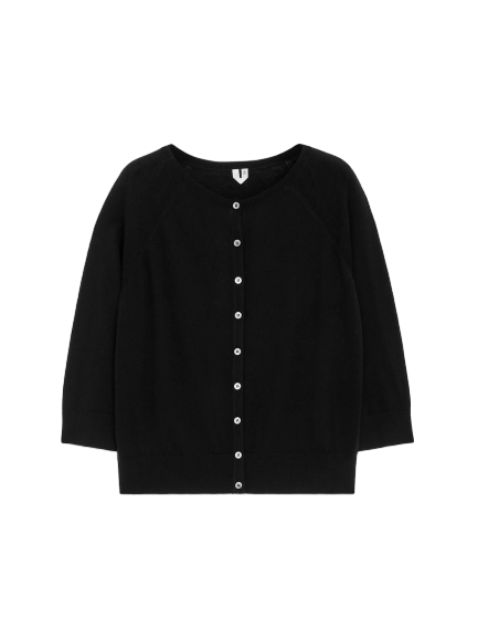 메리노 울 가디건