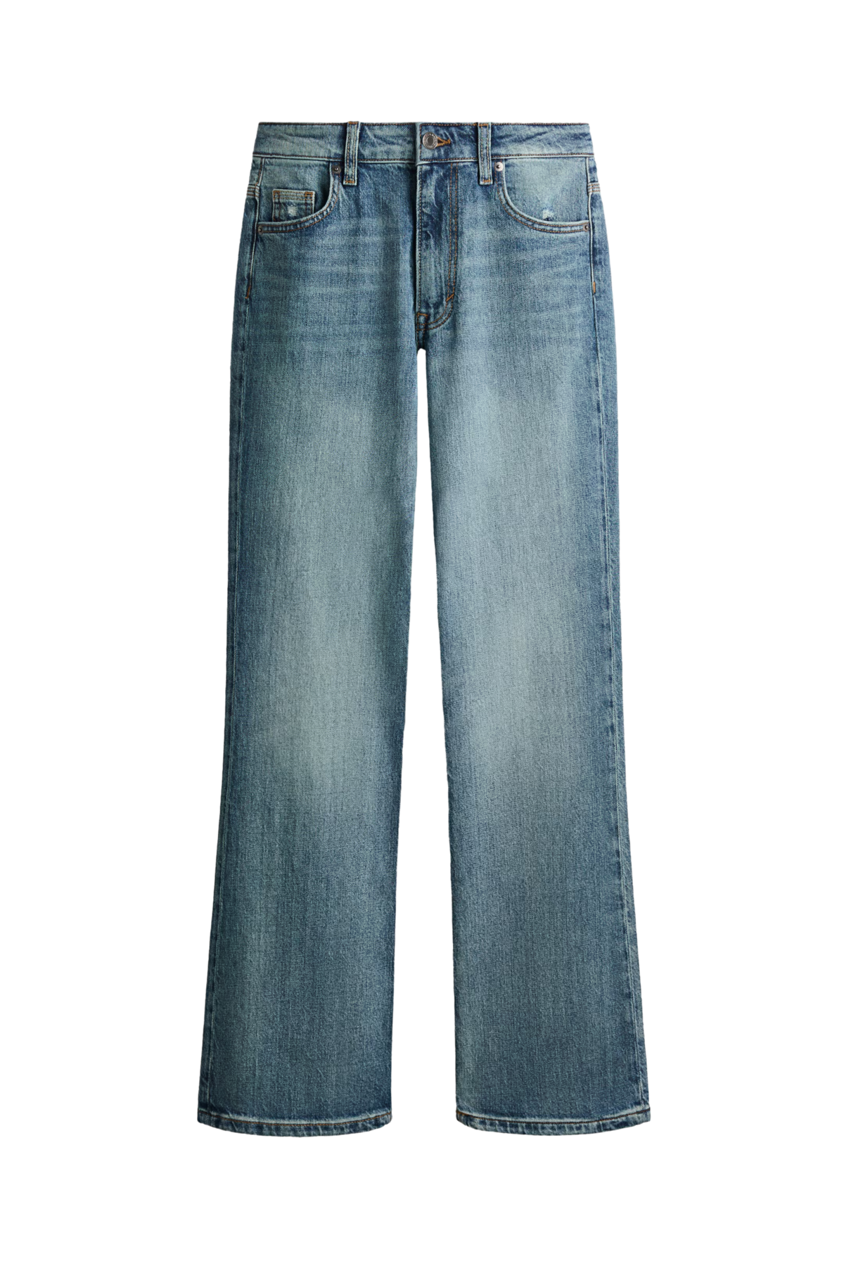 부츠컷 하이웨이스트 진