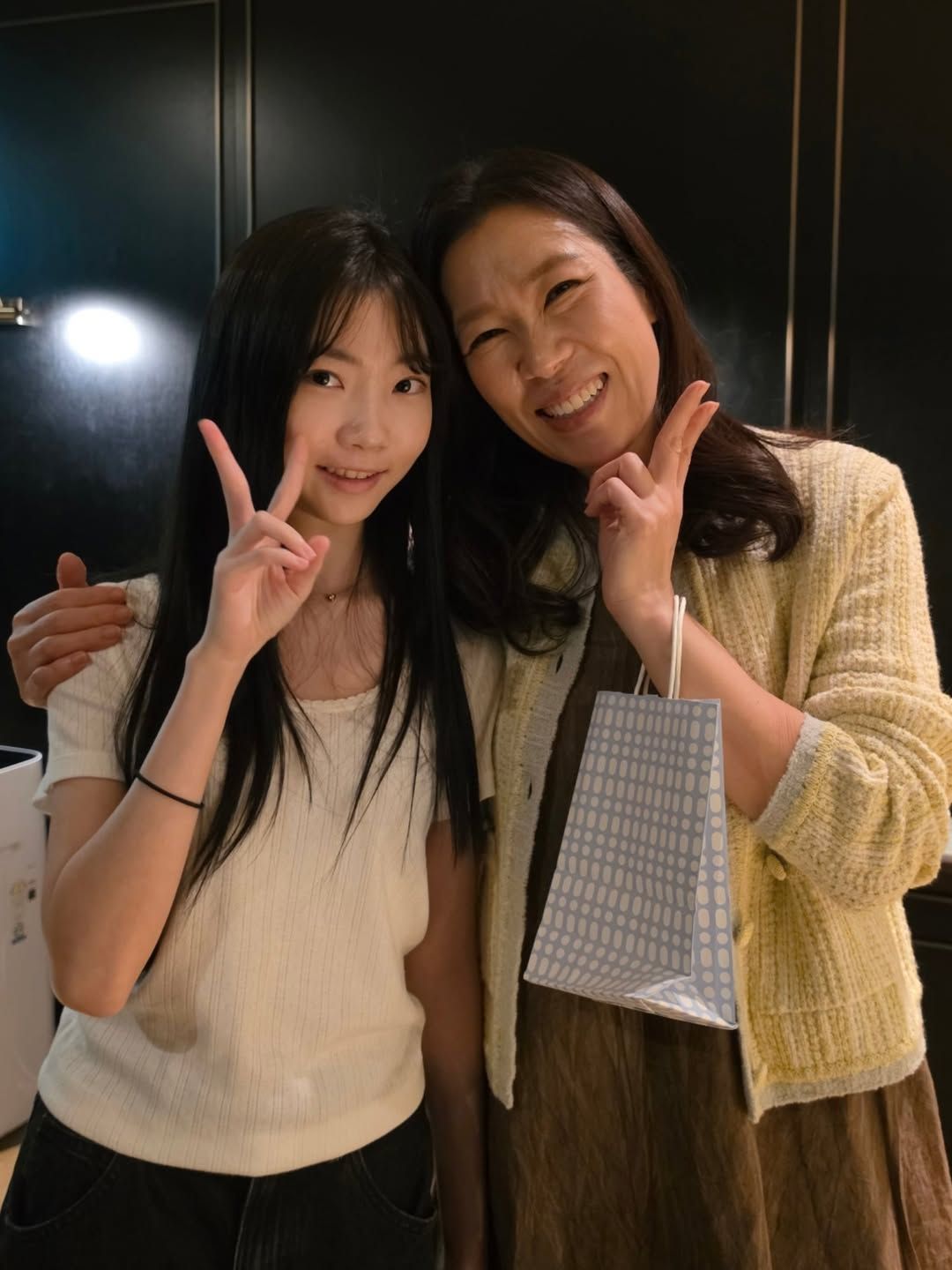 염혜란 영화 <내 이름은> 시사회 참석한 김태연 