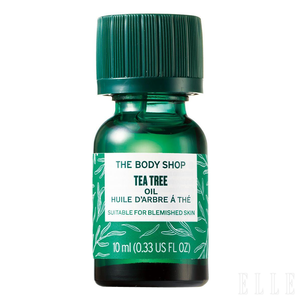 피부 정화와 진정 작용에 탁월한 티트리 오일, 20ml 2만5천원, The Body Shop.