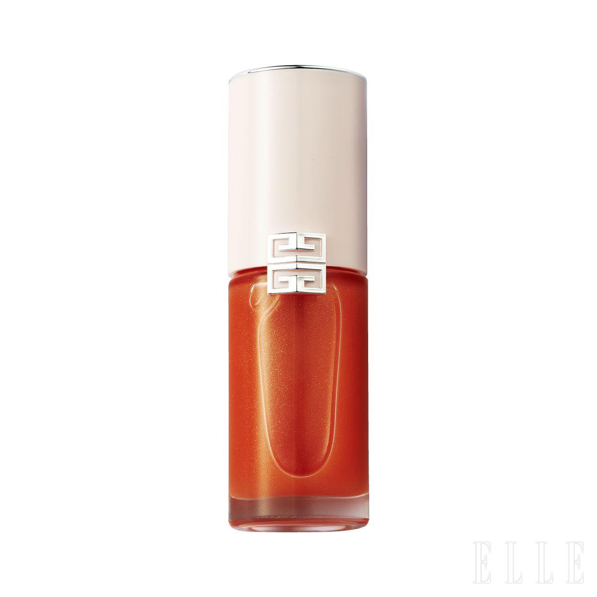 퍼펙토 세럼 립 오일, 04 글로우 피치, 5만원대, Givenchy Beauty. 