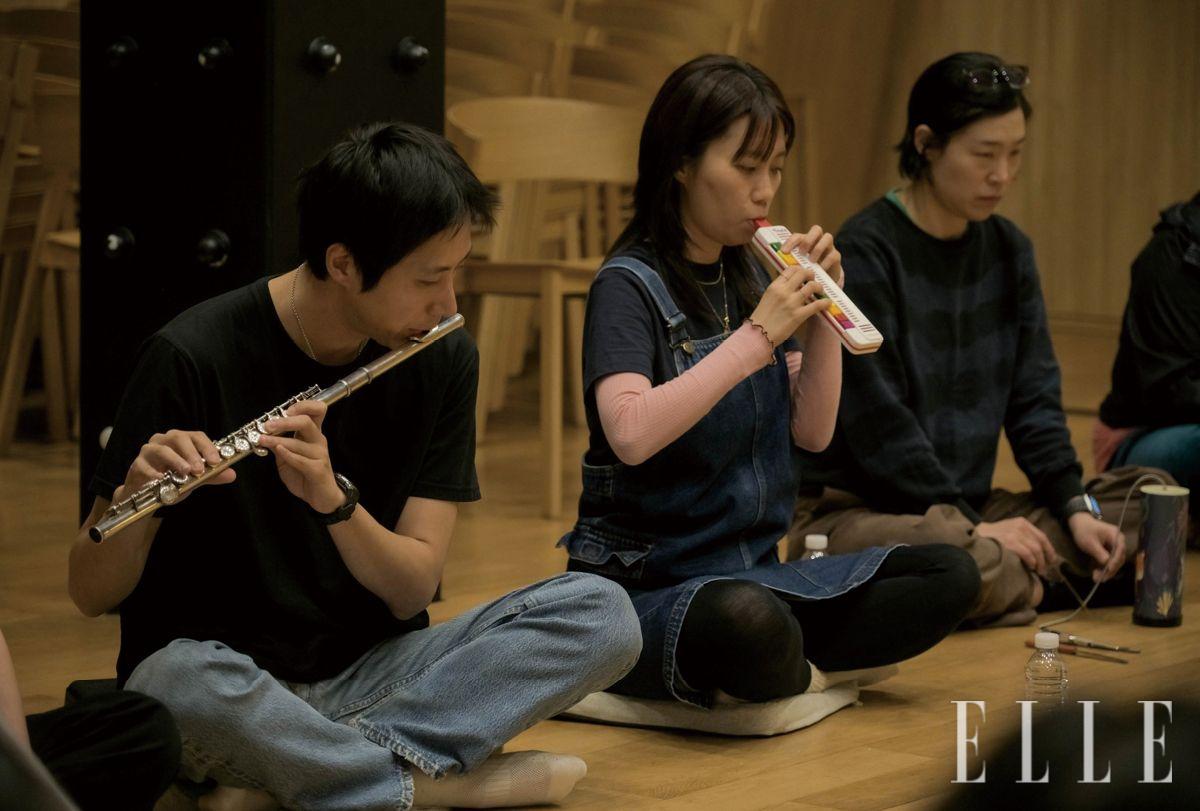  소리로 소통하는 세션, ‘연주하기’. 