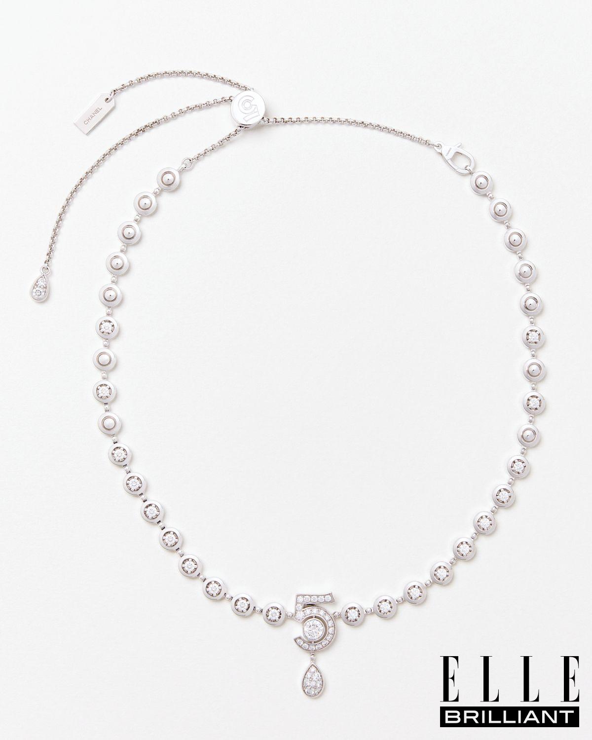 N°5 네크리스는 가격 미정, Chanel Fine Jewelry.
