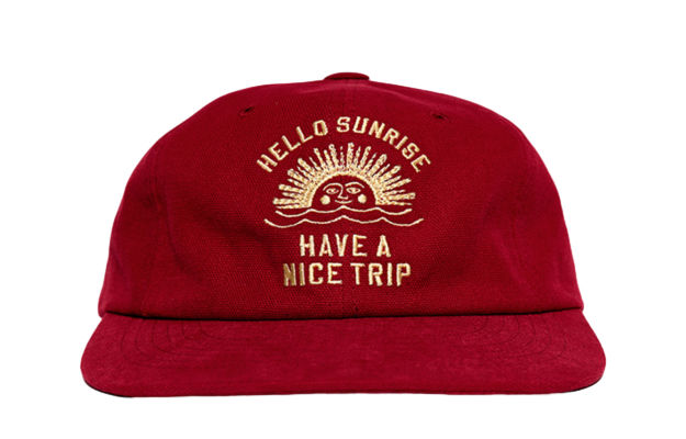 HS VTG Arch Logo Relaxed Fit Cap_Red