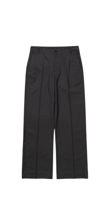 LOW RISE STRAIGHT-FIT SLACKS