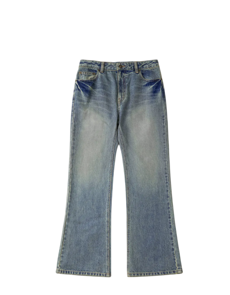 Rune Boots Cut Denim Pants