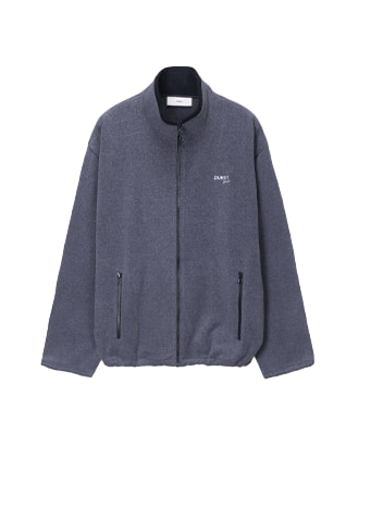 UNISEX ZIP-UP FLEECE SWEATSHIRT